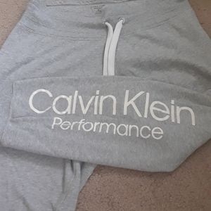 Grey Calvin Klein performance sweatpants medium